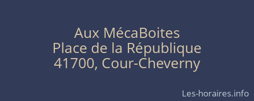 Aux MécaBoites