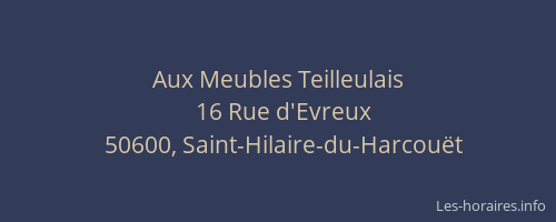 Aux Meubles Teilleulais