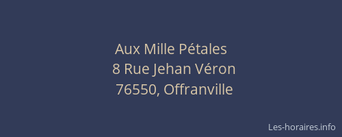 Aux Mille Pétales