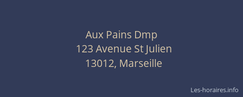 Aux Pains Dmp