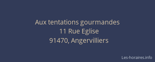 Aux tentations gourmandes