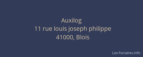 Auxilog