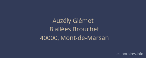 Auzély Glémet