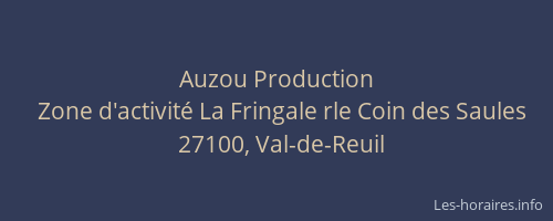 Auzou Production