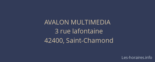 AVALON MULTIMEDIA
