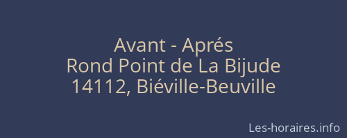 Avant - Aprés