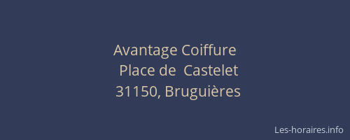 Avantage Coiffure