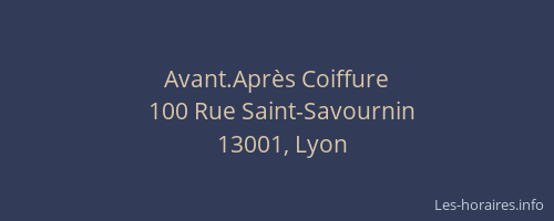 Avant.Après Coiffure