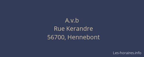 A.v.b