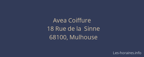 Avea Coiffure