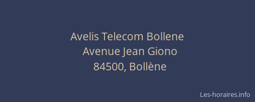 Avelis Telecom Bollene