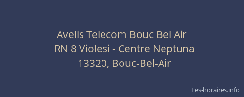Avelis Telecom Bouc Bel Air