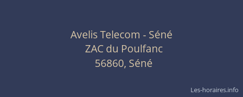 Avelis Telecom - Séné