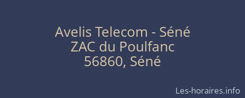 Avelis Telecom - Séné