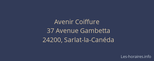 Avenir Coiffure