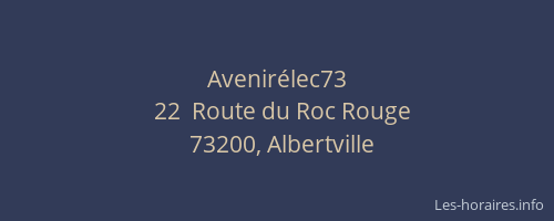 Avenirélec73