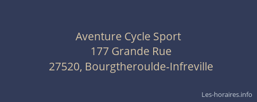 Aventure Cycle Sport