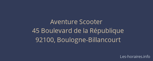Aventure Scooter