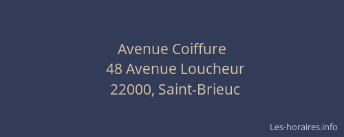 Avenue Coiffure