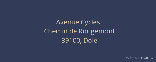 Avenue Cycles