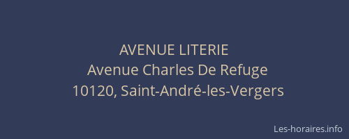 AVENUE LITERIE