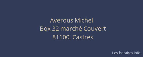Averous Michel