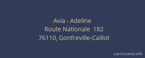 Avia - Adeline