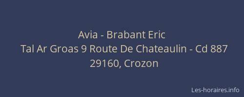 Avia - Brabant Eric