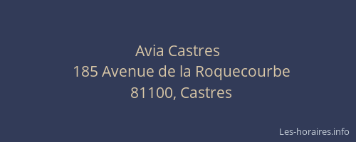 Avia Castres