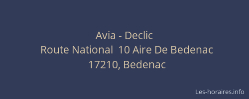 Avia - Declic