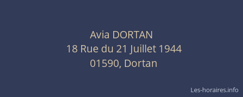 Avia DORTAN