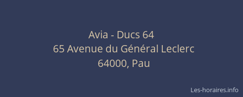 Avia - Ducs 64