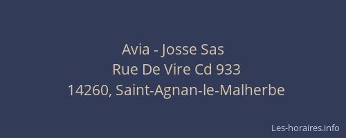Avia - Josse Sas