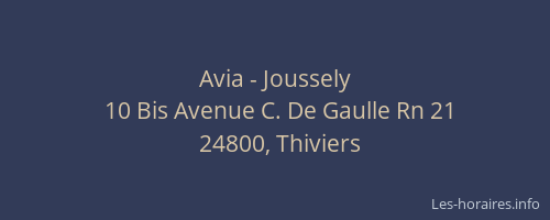 Avia - Joussely