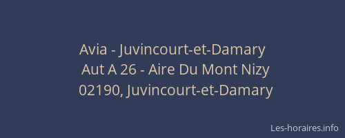 Avia - Juvincourt-et-Damary