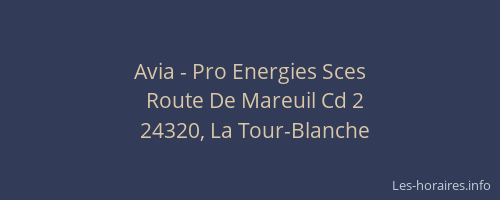Avia - Pro Energies Sces