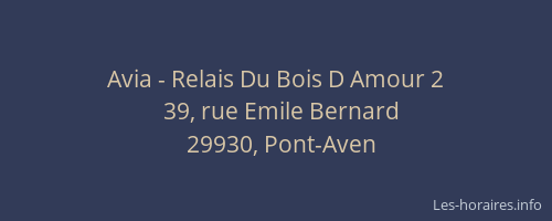 Avia - Relais Du Bois D Amour 2