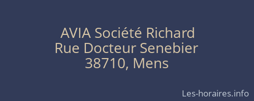 AVIA Société Richard