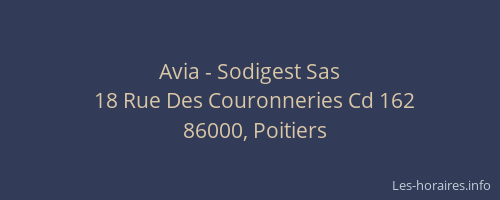 Avia - Sodigest Sas