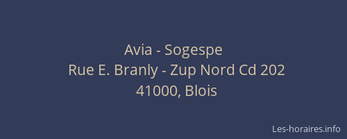 Avia - Sogespe