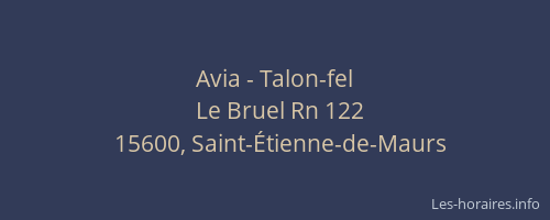 Avia - Talon-fel