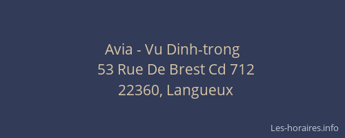 Avia - Vu Dinh-trong