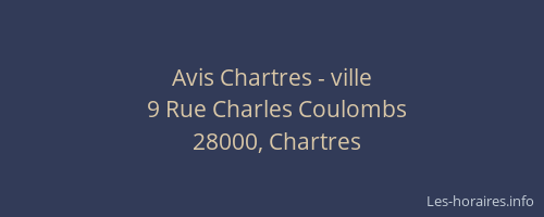 Avis Chartres - ville
