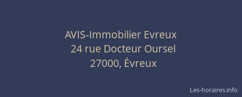 AVIS-Immobilier Evreux