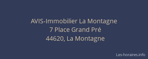AVIS-Immobilier La Montagne
