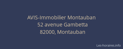 AVIS-Immobilier Montauban