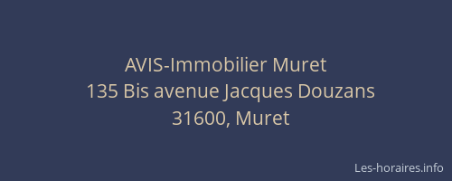 AVIS-Immobilier Muret