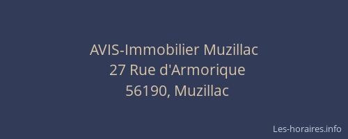 AVIS-Immobilier Muzillac