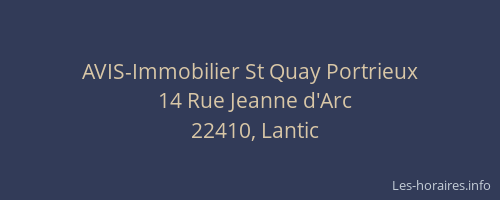 AVIS-Immobilier St Quay Portrieux