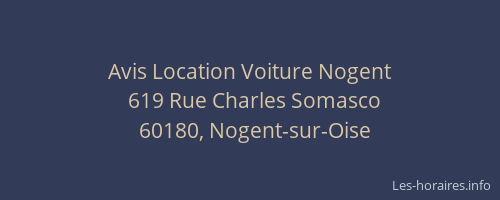 Avis Location Voiture Nogent